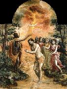 El Greco, The Baptism of Christ